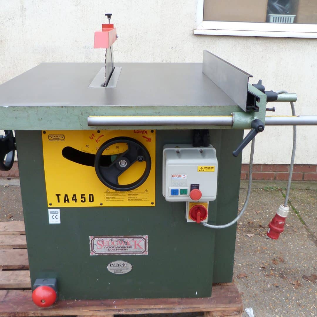 Used Sedgwick TA450 Table Rip Saw - Target Manufacturing Ltd